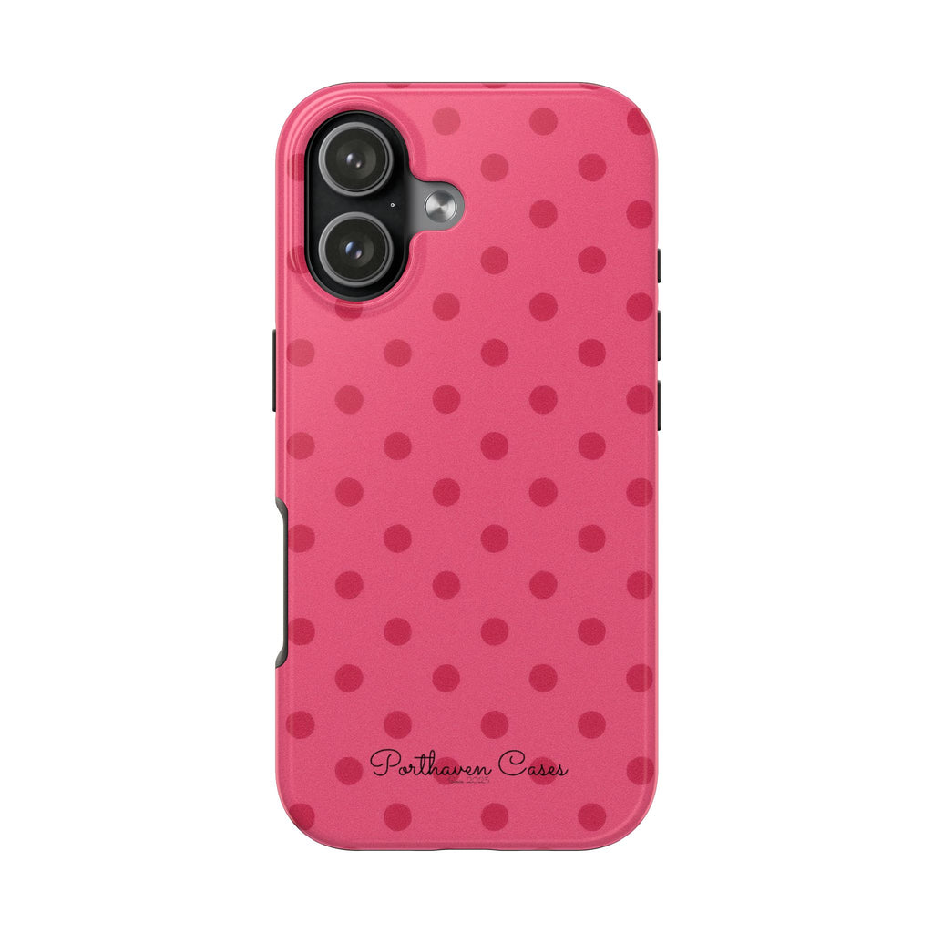 Hot Pink Polka Dots