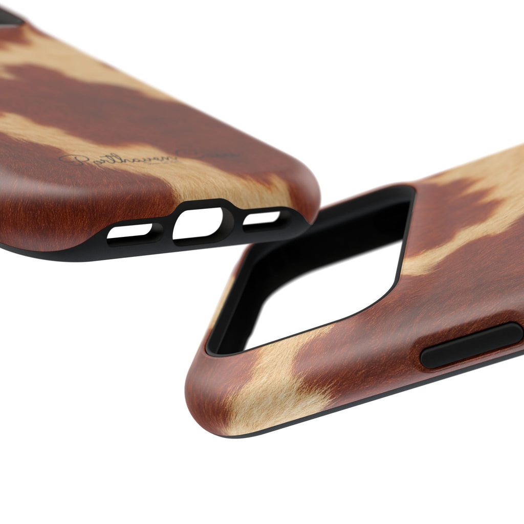 BROWN COWHIDE