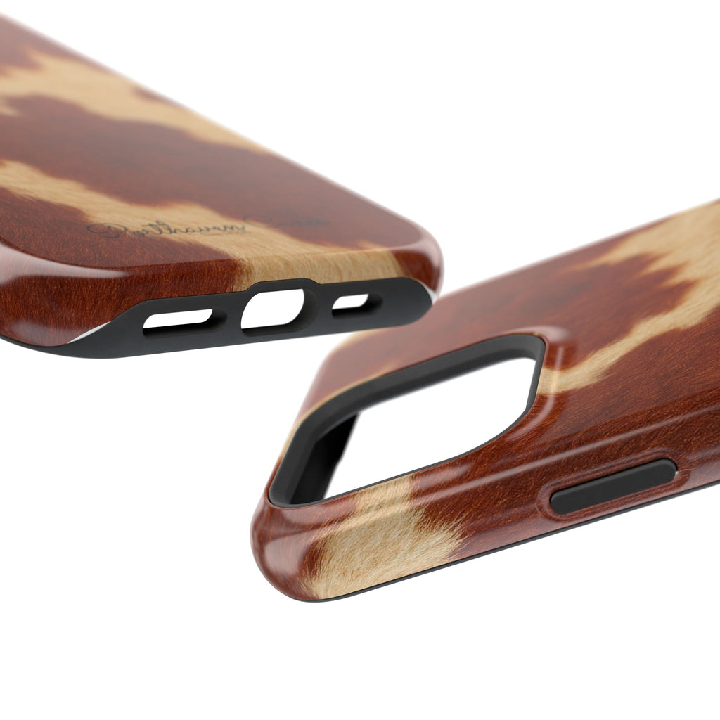 BROWN COWHIDE