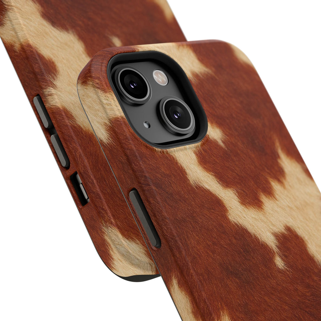 BROWN COWHIDE
