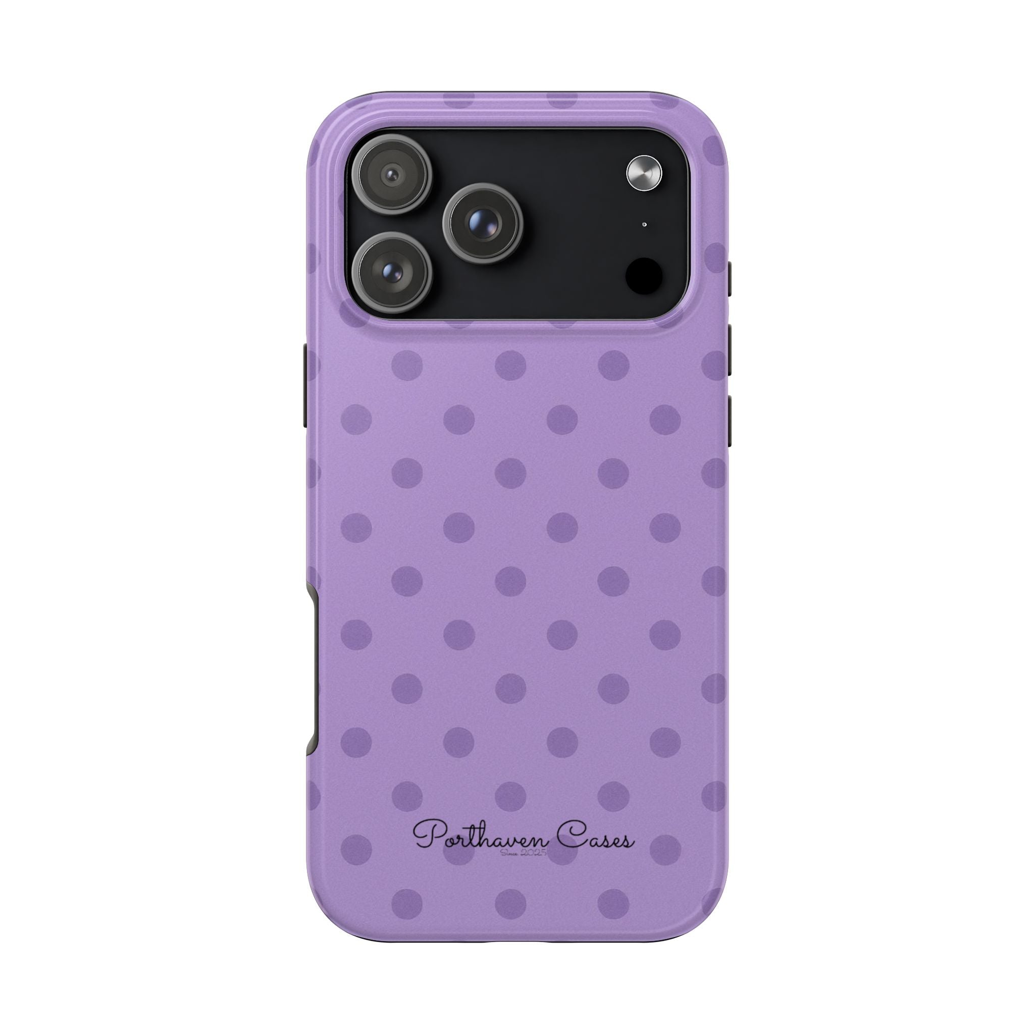 LAVENDER POLKA DOTS