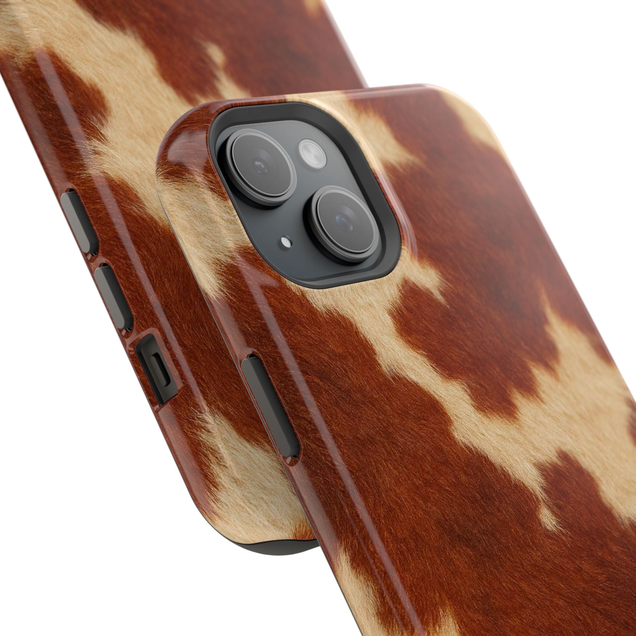 BROWN COWHIDE