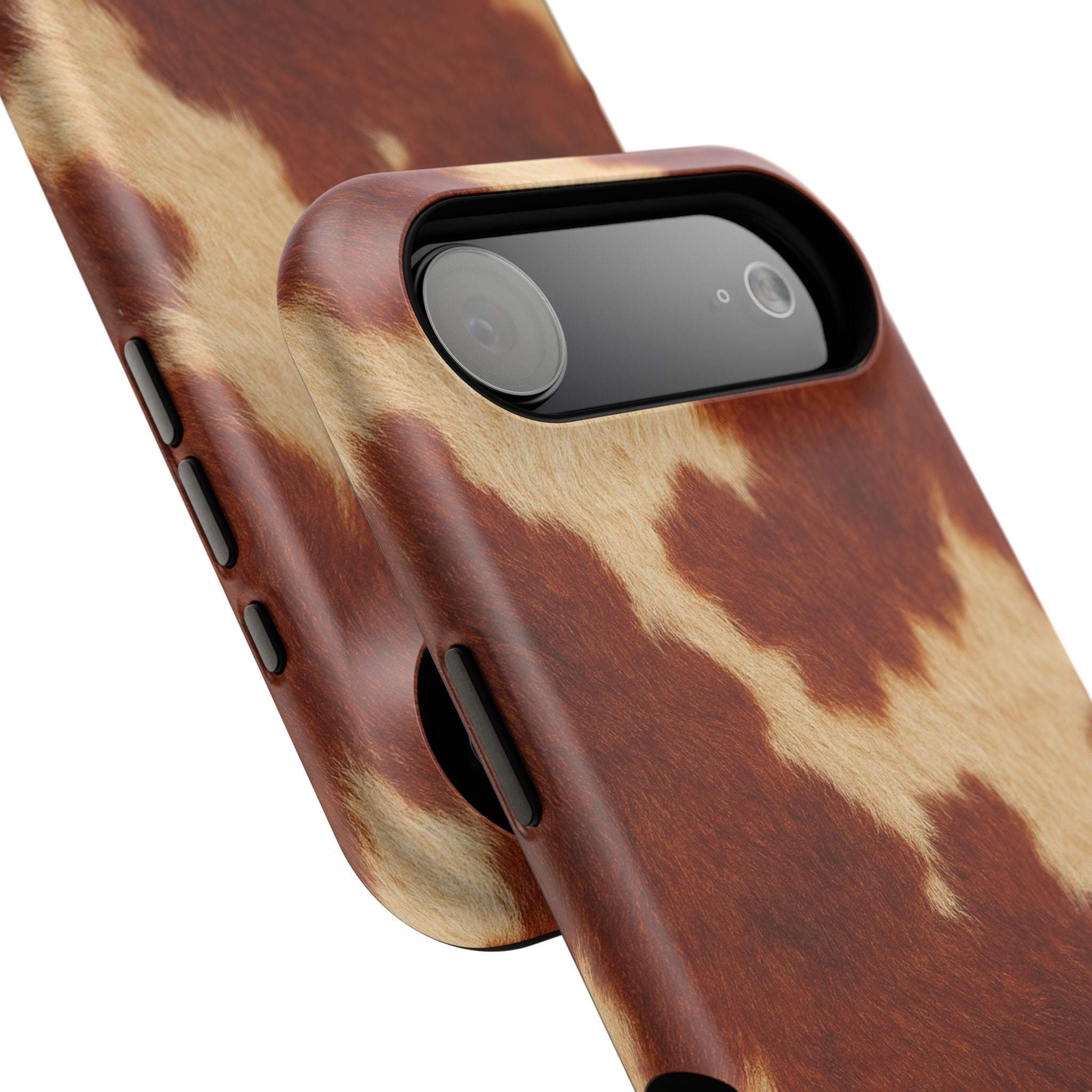 BROWN COWHIDE