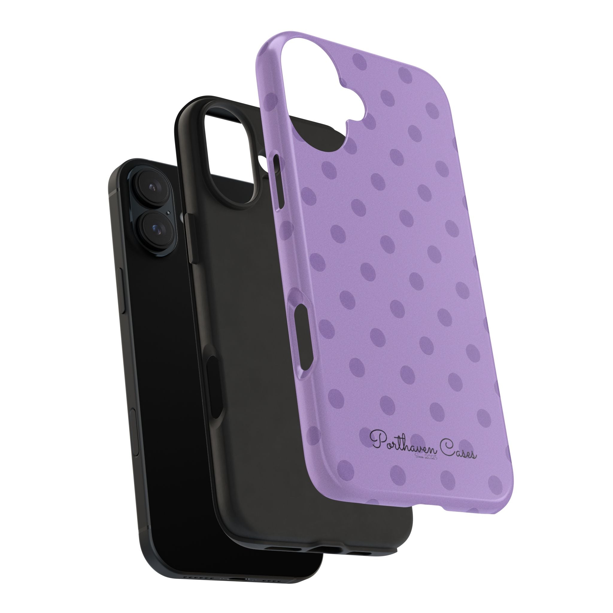 LAVENDER POLKA DOTS