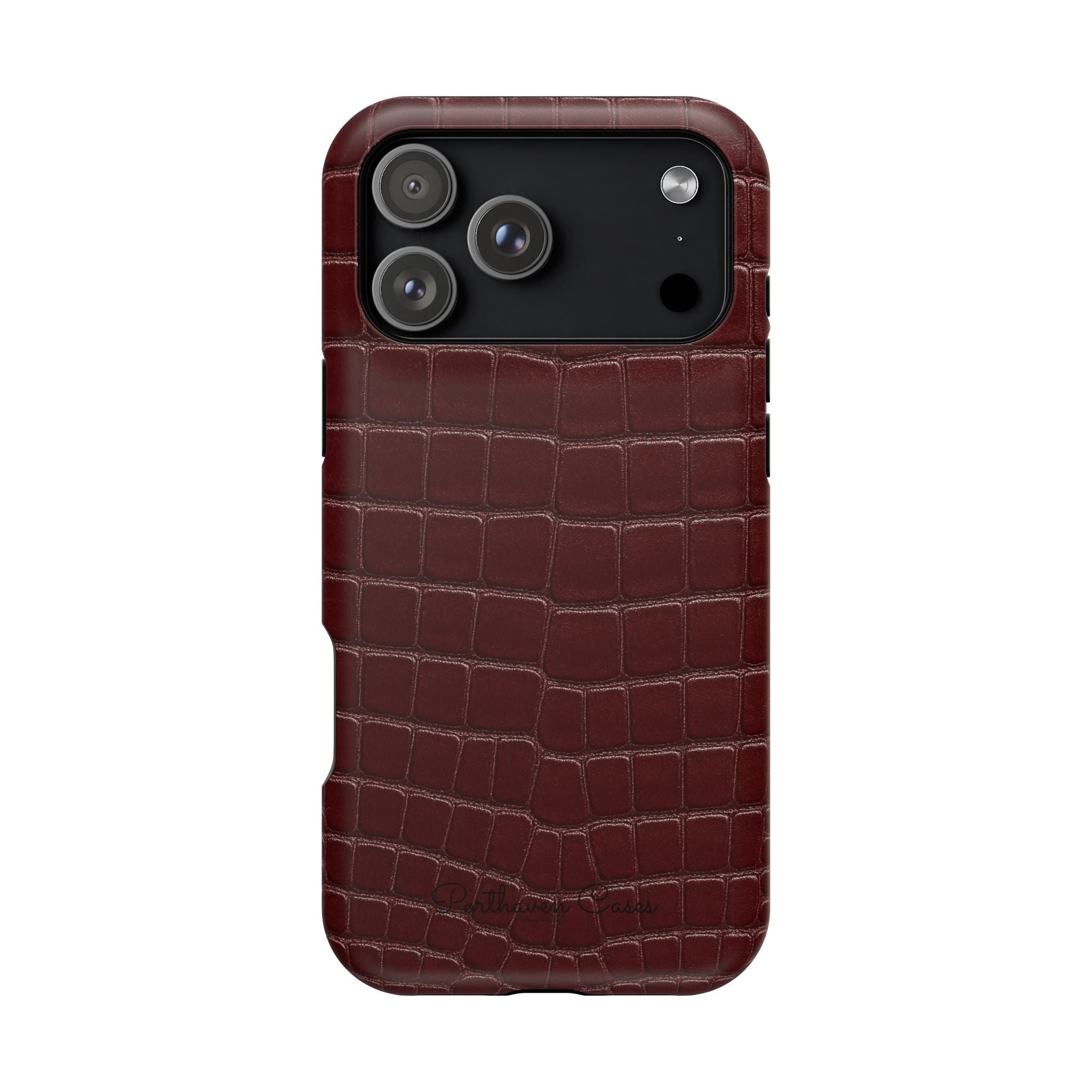 BURGUNDY CROCODILE