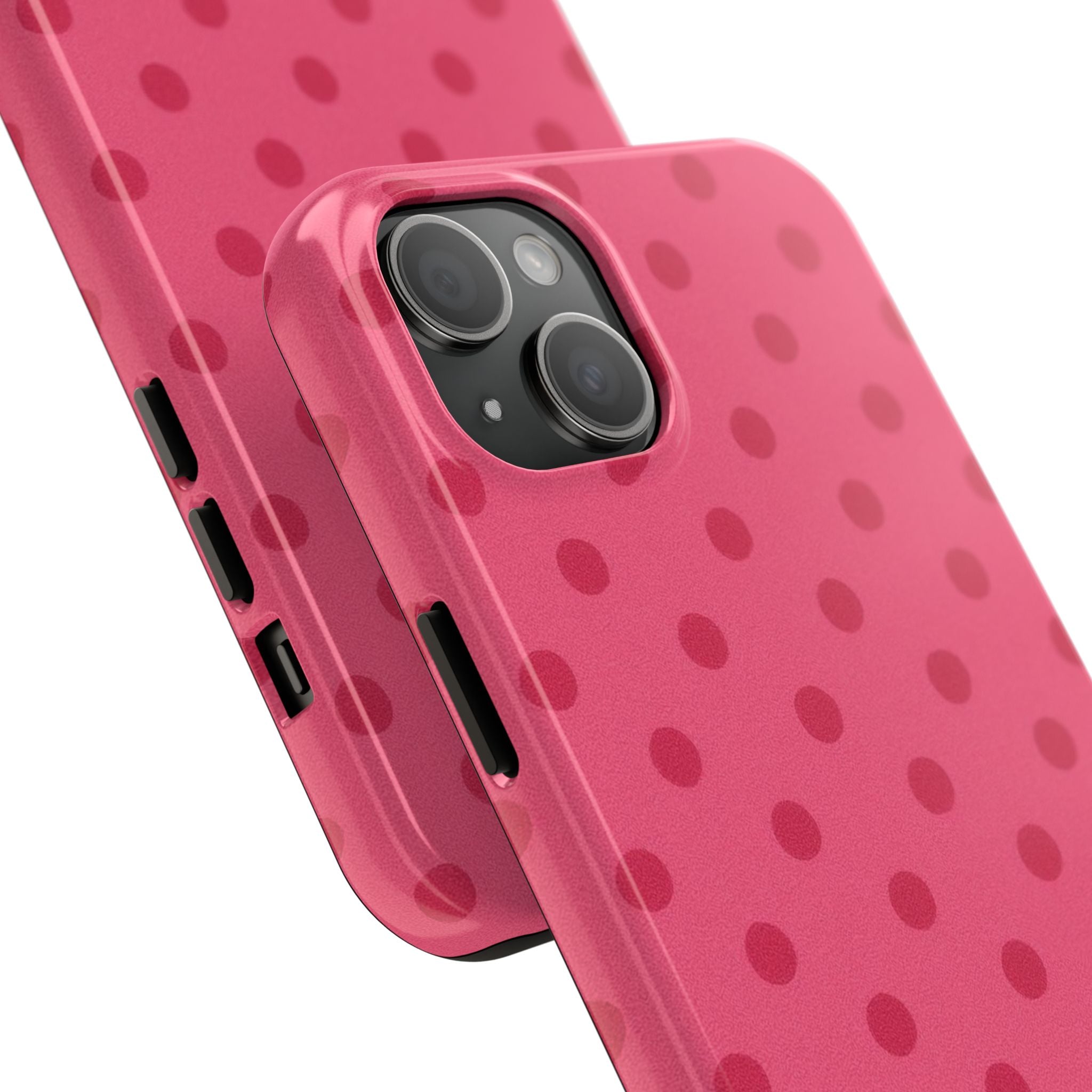 Hot Pink Polka Dots