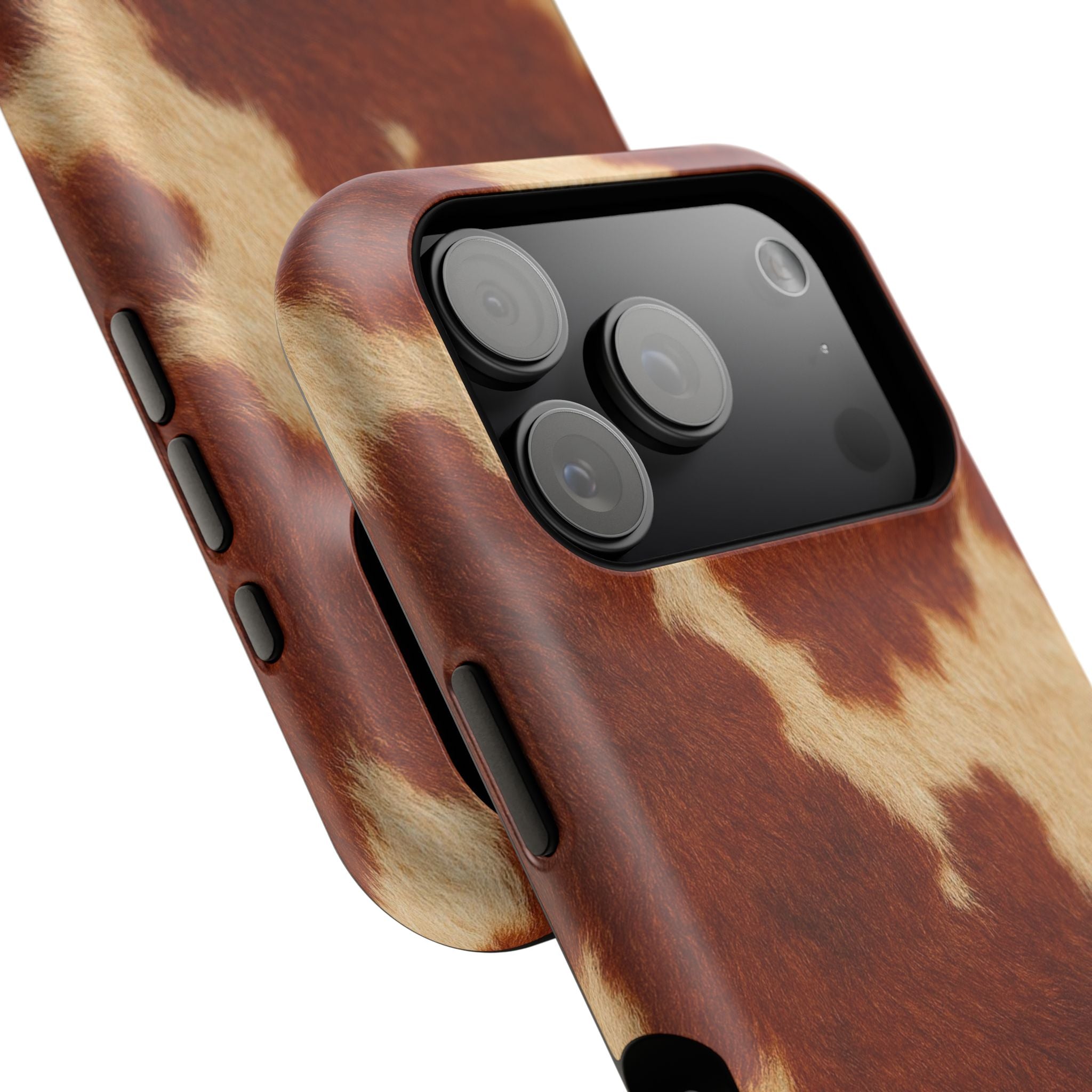 BROWN COWHIDE