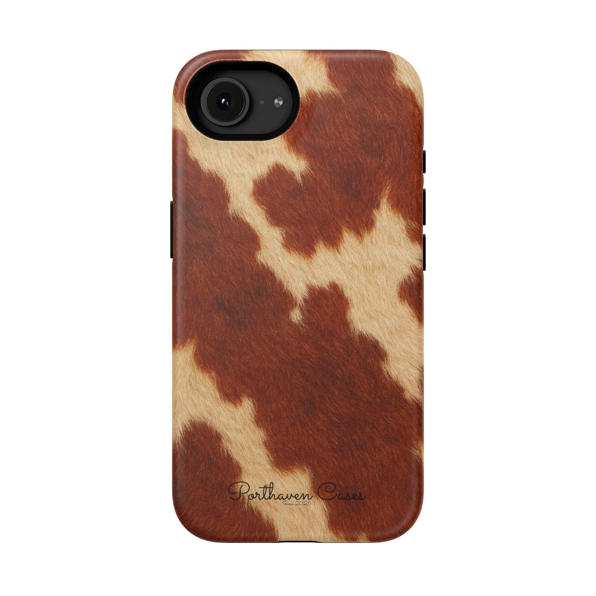 BROWN COWHIDE