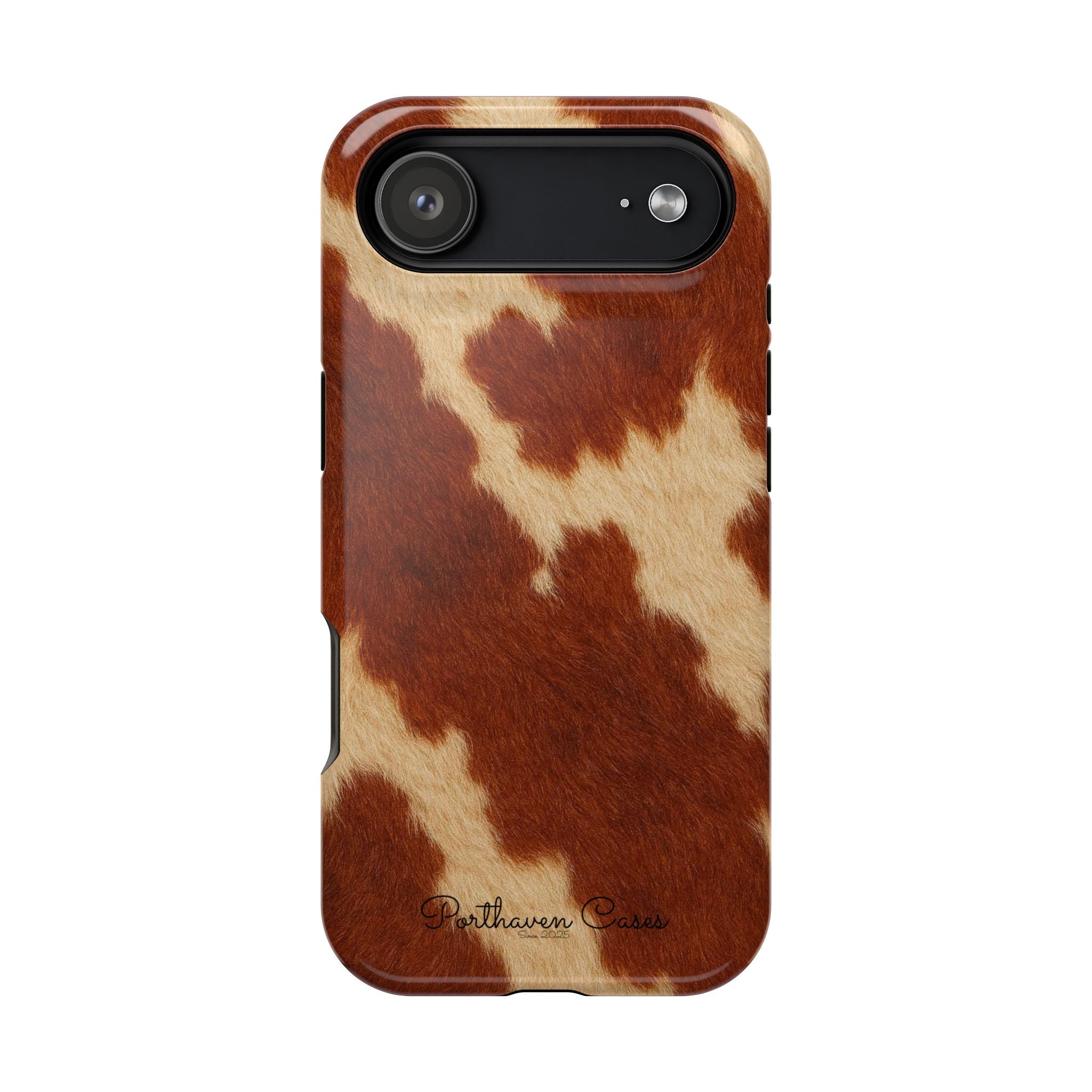 BROWN COWHIDE