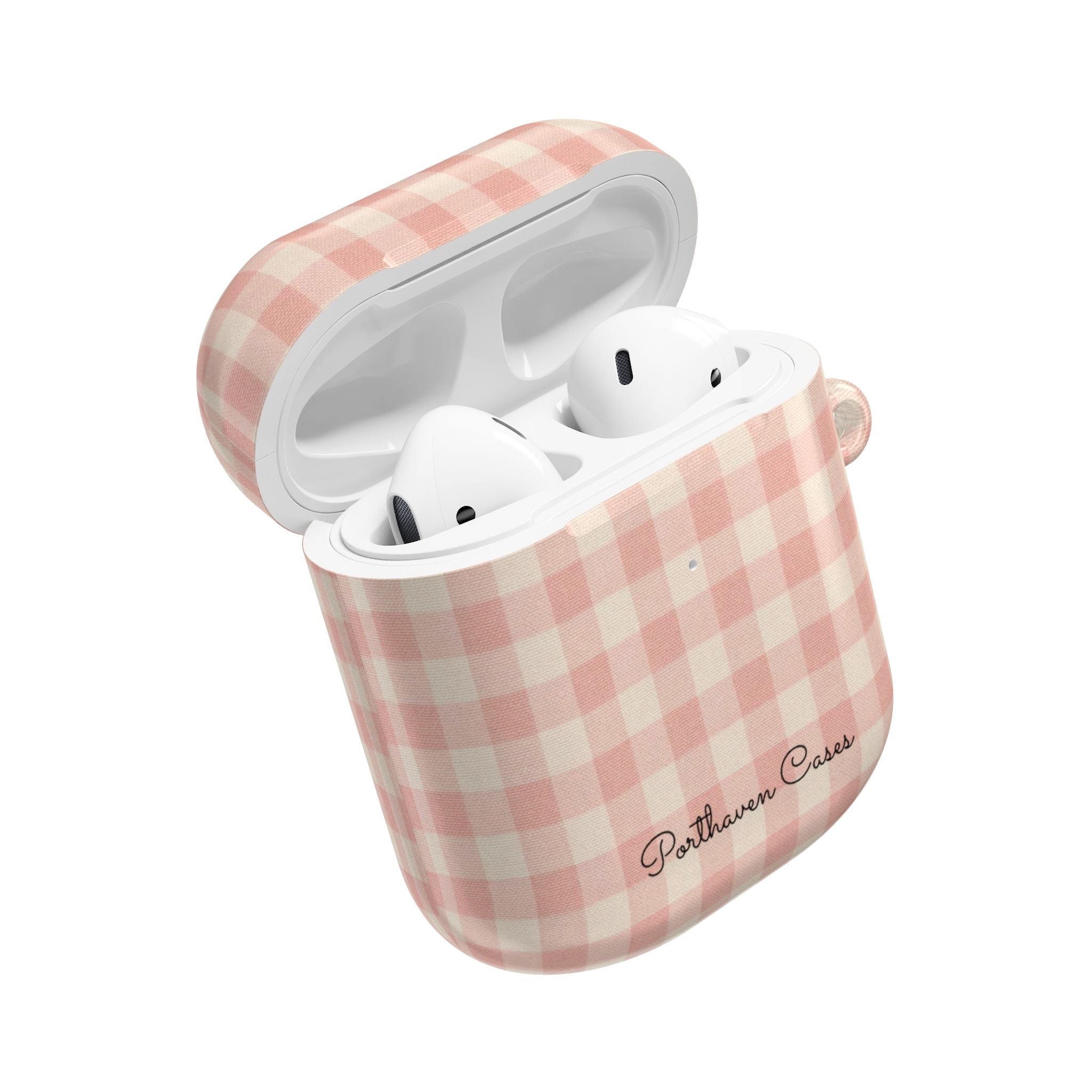 Pink Gingham | AirPods Case