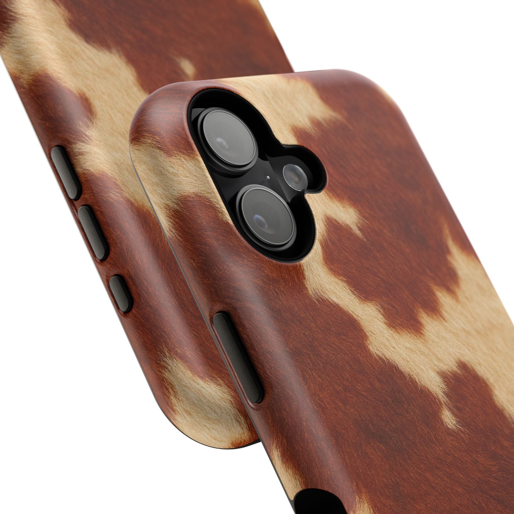 BROWN COWHIDE