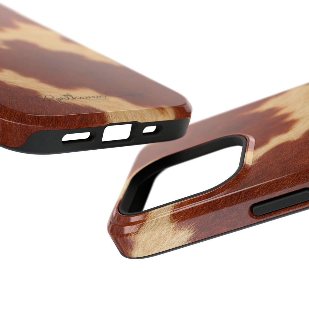BROWN COWHIDE