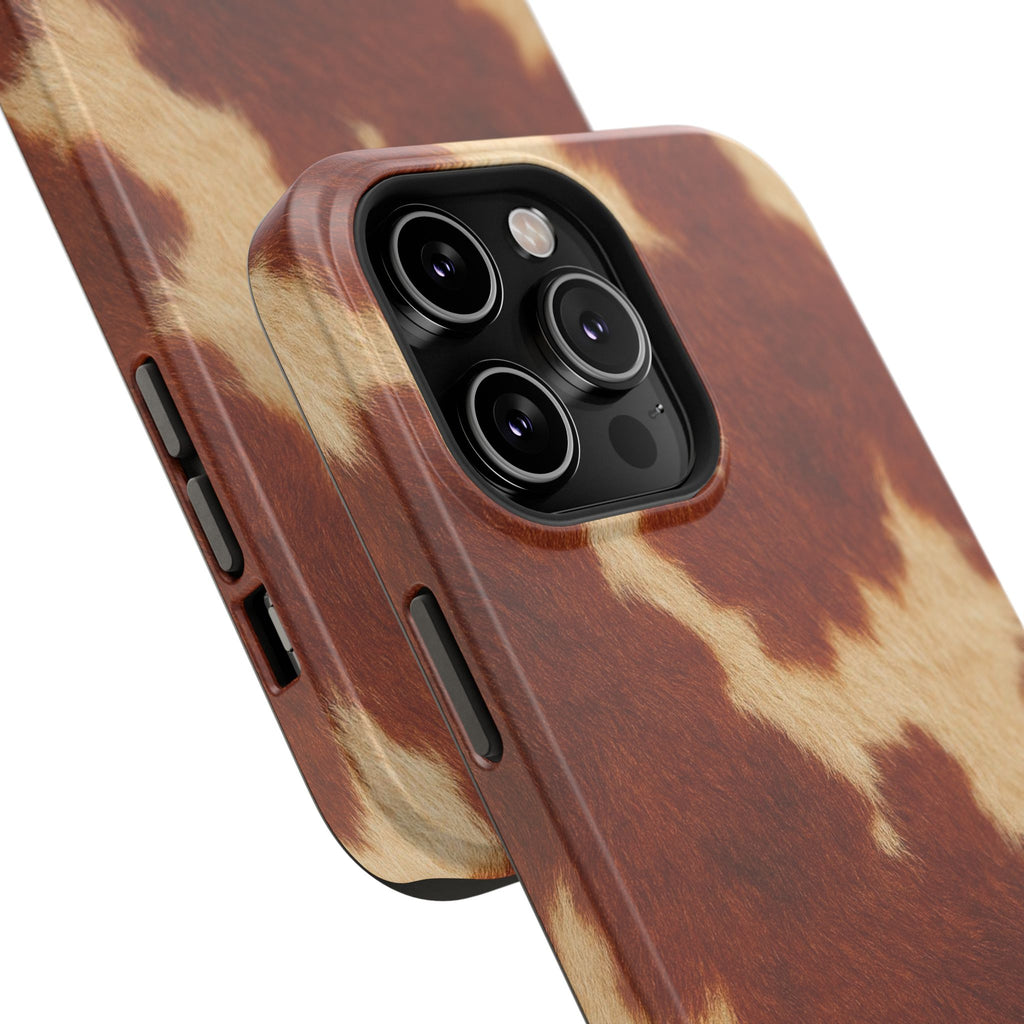 BROWN COWHIDE